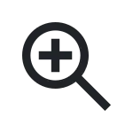 Zoom In SVG Icon